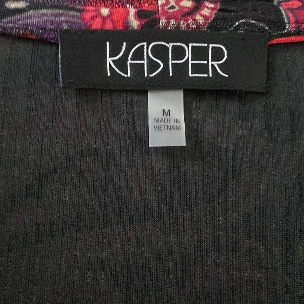 Kasper Women's Paisley Blouse - Red and Purple - Picture 2 of 7